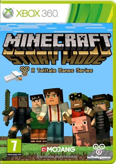 Minecraft: Story Mode - A Telltale Games Series (2015) Xbox 360 -NoGRP