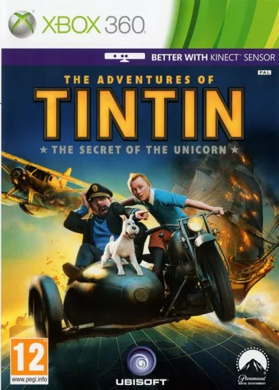 Przygody Tintina: Gra Komputerowa / The Adventures of Tintin: Secret of the Unicorn (2011) Xbox 360 -SRT / Polska wersja językowa