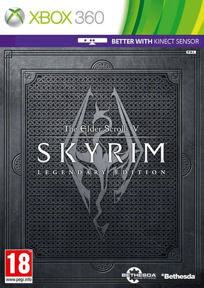 The Elder Scrolls V: Skyrim Legendary Edition (2013) Xbox 360 -STRANGE Fixed