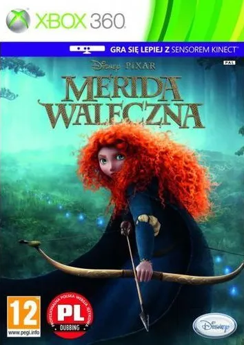 Merida Waleczna / Brave: The Video Game (2012) Xbox 360 -NoGRP / Polska Wersja Językowa