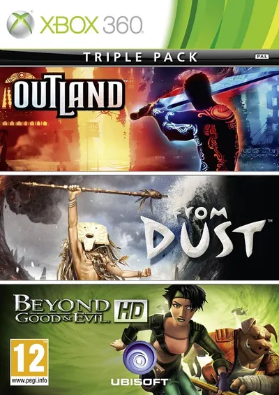 Ubisoft Triple Pack: Beyond Good and Evil HD + From Dust + Outland (2012) Xbox 360 -NoGRP