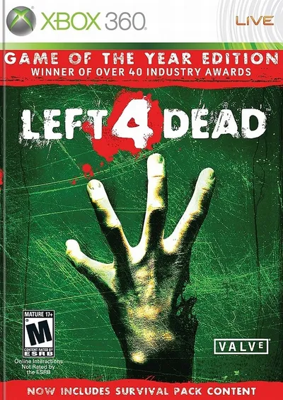 Left 4 Dead - Game of the Year Edition (2008) Xbox 360 -NoGRP / Polska Wersja Językowa