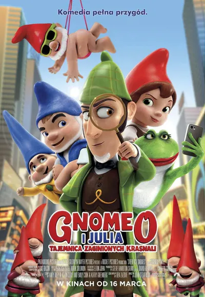 Gnomeo i Julia. Tajemnica zaginionych krasnali / Sherlock Gnomes (2018) SD