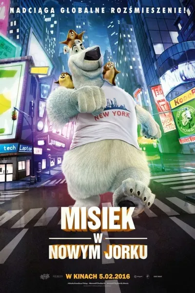 Misiek w Nowym Jorku / Norm of the North (2016) PLDUB.BDRip.XviD-KiT / Dubbing PL