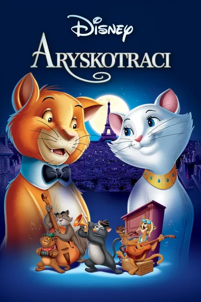 Aryskotraci / The Aristocats (1970) PLDUB.480p.BDRip.AC3.x264-TPX  / DUBBING PL
