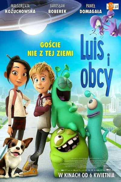 Luis i obcy / Luis und die Aliens / Luis and the Aliens (2018) PLDUB.BluRay.1080p.x265-LTN / DUBBING PL