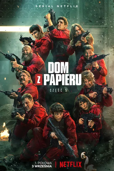 Dom Z Papieru / La Casa De Papel / Money Heist (2017-2021) {Sezon 1-5} MULTi.1080p.NF.WEB-DL.x264-KiT / Lektor PL