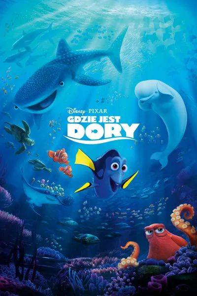 Gdzie jest Dory / Finding Dory (2016) MULTi.2160p.DSNP.WEB-DL.DDP5.1.DV.HDR.H.265-KPFR / Dubbing i napisy PL