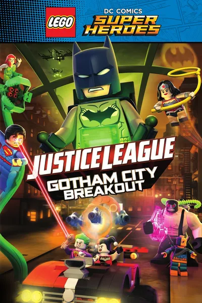 LEGO: Liga Sprawiedliwości - Na ratunek Gotham / Lego DC Comics Superheroes: Justice League - Gotham City Breakout (2016) PL.BDRiP.XviD-LTS ~ Lektor PL