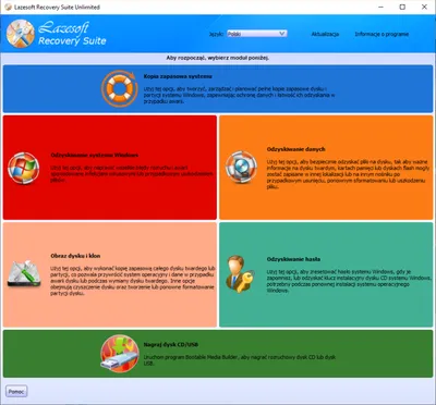 Lazesoft Recovery Suite 5.0.0.1 Unlimited / Pro / Server Edition MULTi-PL + WinPE