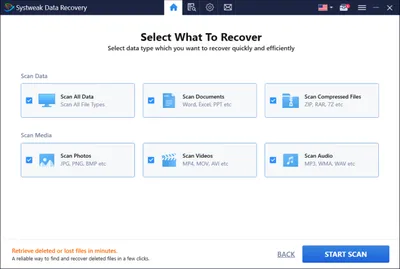 Systweak Data Recovery 2.1.1.265