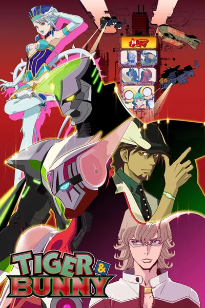 Tiger & Bunny (2011-2022) [Sezon 1-2] PLSUB.WEB-DL.1080p.H264-URUB / Napisy PL