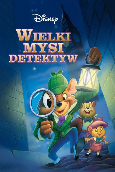 Wielki Mysi Detektyw / The Great Mouse Detective (1986)  PLDUB.480p.BDRip.AC3.x264-TPX  / DUBBING PL