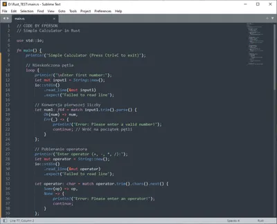 Sublime Text 4 Build 4192 (x64)