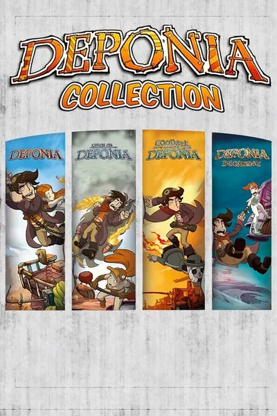 Deponia Kolekcja / Deponia Collection (2012-2016) GOG / Polska wersja językowa