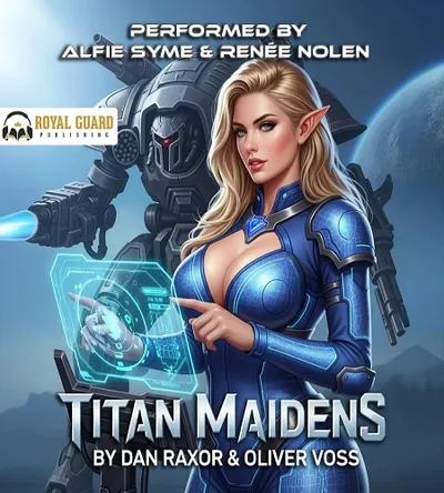 Titan Maidens A Science Fiction Adventure by Dan Raxor, Oliver Voss, Alfie Syme