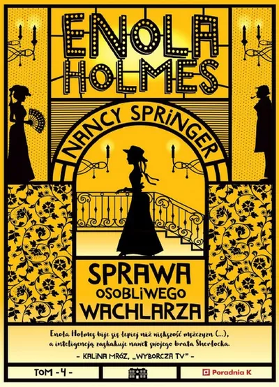 Sprawa Osobliwego Wachlarza. Enola Holmes (Tom 4) - Nancy Springer