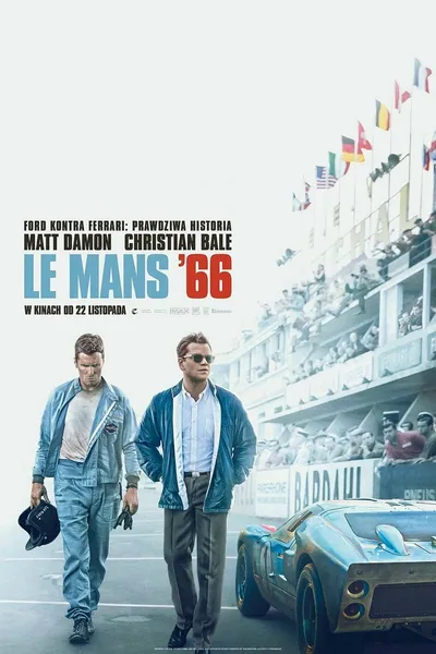 Le Mans '66 / Ford v Ferrari (2019)  PL.MULTi.RETAiL.COMPLETE.BLURAY-P2P / Polski Lektor DD 5.1 i Napisy PL