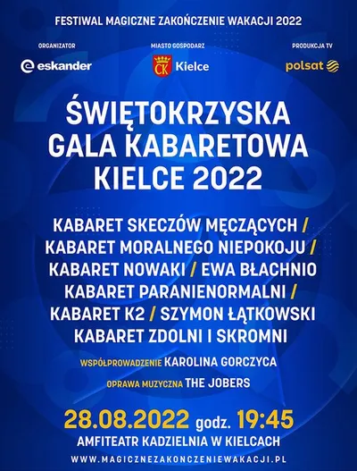 Świętokrzyska Gala Kabaretowa - Kielce 2022 (2022) 720p / 1080p / Polska Produkcja