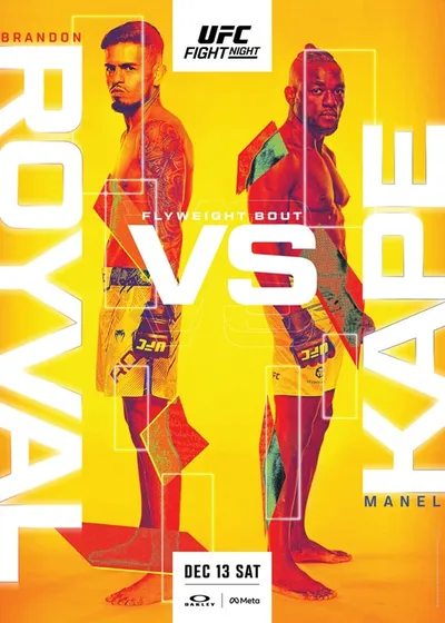 Sporty walki: UFC Fight Night walka: Brandon Royval - Manel Kape (13.12.2025) PL.1080i.HDTV.H264-NoGRP / komentarz polski