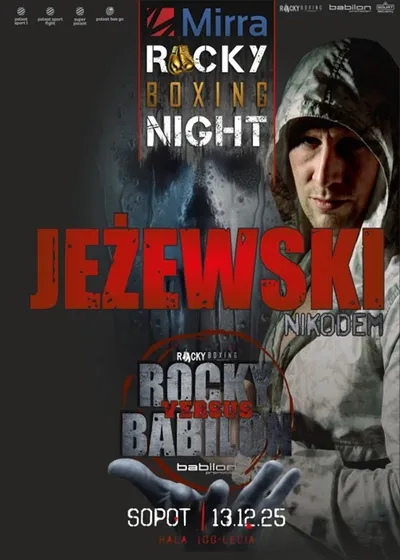 Boks: Rocky Boxing Night w Sopocie waga junior ciężka: Nikodem Jeżewski - Marko Calic (13.12.2025) PL.1080i.HDTV.H264-NoGRP / oryginalna polska