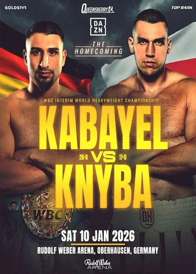 Boxing: Kabayel vs. Knyba: The Homecoming (10.01.2026) Full Event Replay WEB-DL 1080p - DZN