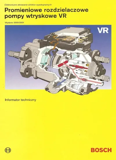 Promieniowe Rozdzielaczowe Pompy Wtryskowe VR - Bosch