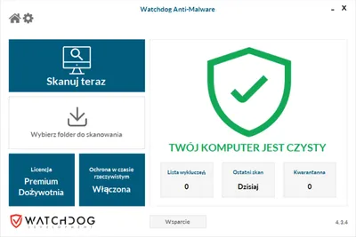 Watchdog Anti-Malware Premium / Business 4.3.180 + regfile-MADARA / PL