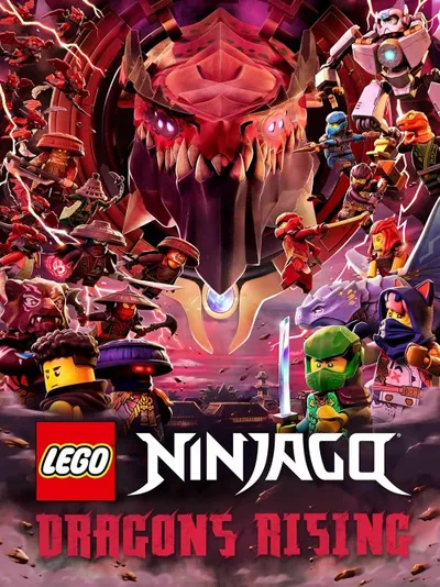 LEGO Ninjago Powstanie Smoków / LEGO Ninjago Dragons Rising (2023-) (Sezon 1-3) MULTI.1080p.WEB-DL.10b.H265-FT / Napisy PL / Dubbing PL