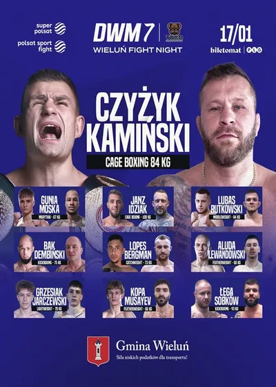Sporty walki: DWM 7 w Wieluniu waga półciężka: Paweł Czyżyk - Artur Kamiński (17.01.2026) PL.1080i.HDTV.H264-NoGRP / Komentarz polski