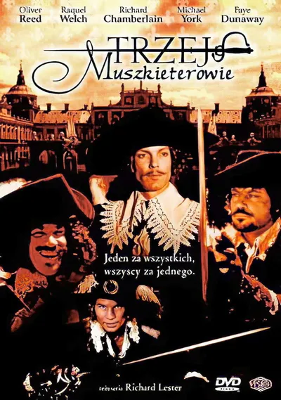 Trzej muszkieterowie / The Three Musketeers (1973) PL.1080p.BRRip.x264-wasik / Lektor PL
