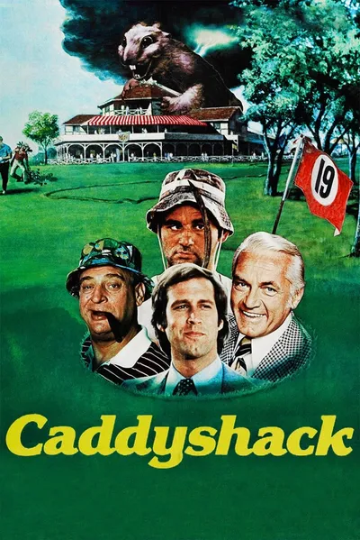 Golfiarze / Caddyshack (1980) PL.1080p.BRRip.H264-wasik / Lektor PL