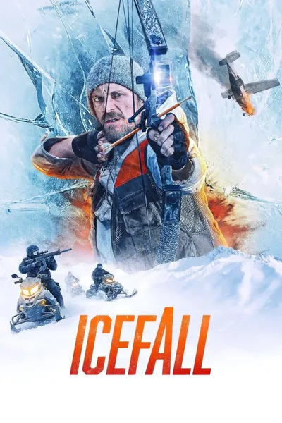 Lodowa pułapka / Ice Fall (2025) PL.BRRip.XviD-OzW / Lektor PL