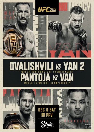 Sporty walki: UFC 323 walka: Merab Dvalishvili - Petr Yan 2 (06.12.2025) PL.1080i.HDTV.H264-NoGRP / Komentarz polski
