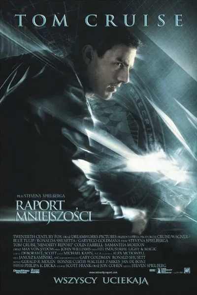 Raport mniejszości / Minority Report (2002) PL.MULTi.RETAiL.COMPLETE.BLURAY-P2P / Polski Lektor DD 5.1 i Napisy PL