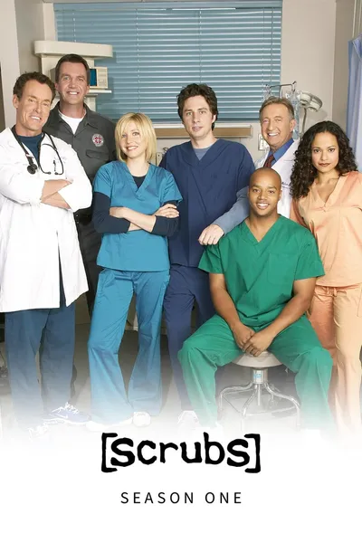 Hoży doktorzy / Scrubs (2001-2010) (Sezon 1-9) MULTi..480p.WEB-DL-FT / Lektor PL
