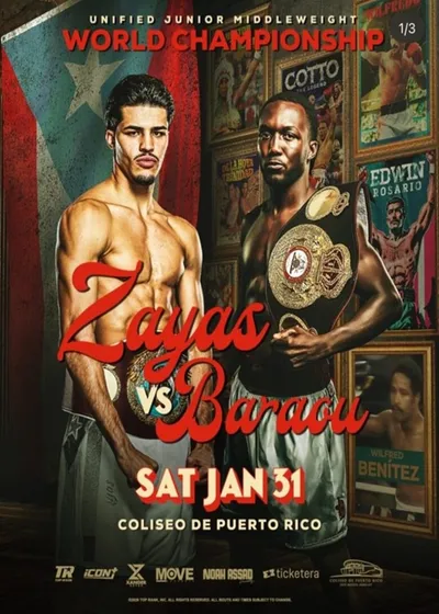 Boks: Walka o pas WBA World w San Juan waga superpółśrednia: Xander Zayas - Abass Baraou (31.01.2026) PL.1080p.WEB-DL.H264-GNLP / Komentarz polski