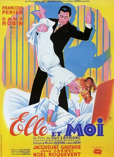 Ona Jest Moja / Elle et moi (1952) PL.AC3.BRRip.DivX-NN / Lektor PL