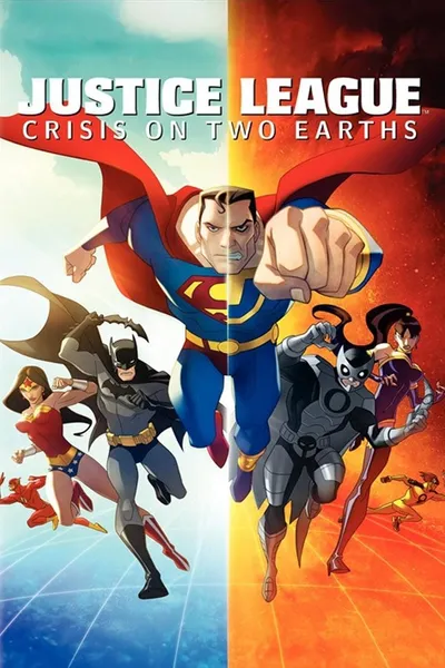 Liga Sprawiedliwych Kryzys na dwóch Ziemiach / Justice League: Crisis on Two Earths (2010) PL.BRRip.480p.XviD.AC3-LTN / Lektor PL