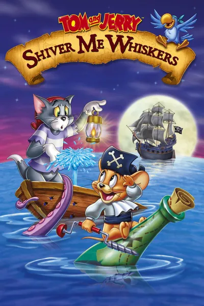 Tom i Jerry: Piraci i Kudłaci / Tom and Jerry: Shiver Me Whiskers (2006) PLDUB.BRRip.480p.XviD.AC3-LTN / DUBBING PL