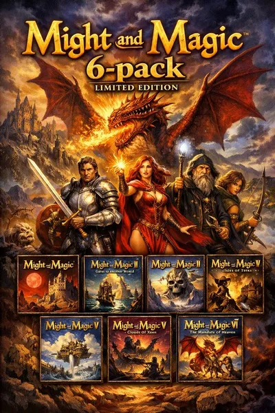Might and Magic 6-pack Limited Edition (1998) GOG