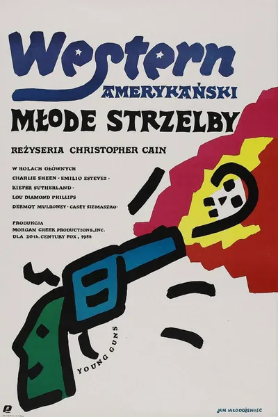 Młode Strzelby / Young Guns (1988) PL.DVDRip.Xvid-NN / Lektor PL