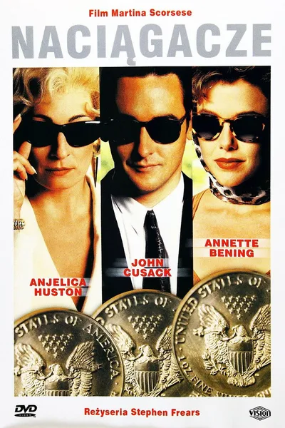 Naciągacze / The Grifters (1990) PL.AC3.DVDRip.XviD-NN / Lektor PL