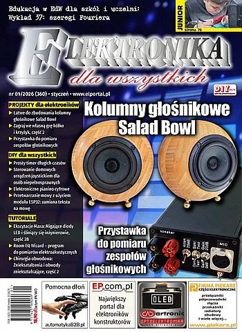 Elektronika dla Wszystkich 1 / 2026