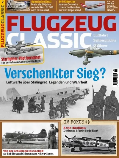Flugzeug Classic - Februar 2026