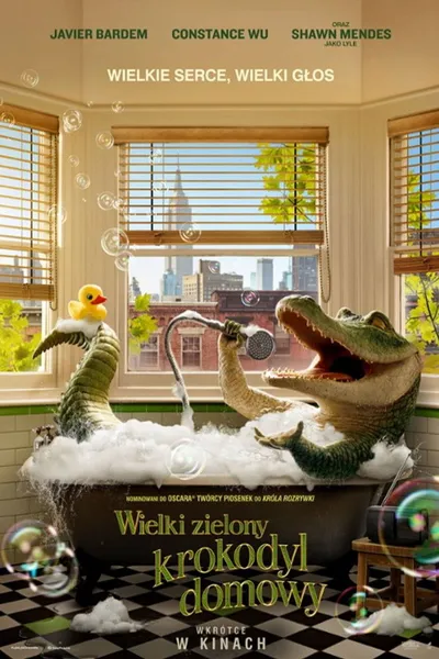 Wielki zielony krokodyl domowy / Lyle, Lyle, Crocodile (2022) PLDUB.480p.BDRiP.x264.AC3-LTS ~ Dubbing PL