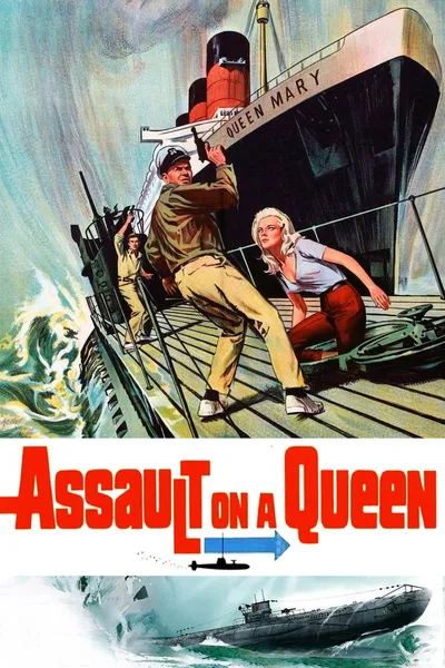 Napad na królową / Assault on a Queen (1966) PL.1080p.BDRip.H264-wasik / Lektor PL