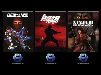 Kolekcja - Ninja (1981-1984) 10Bit DV-HDR.2160p.BluRay.H265.EAC3.5.1-AS76-FT / ENG-Lektor PL
