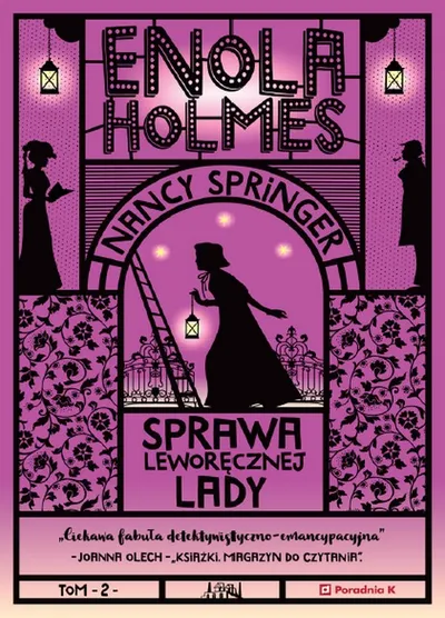 Sprawa Leworęcznej Lady. Enola Holmes (Tom 2) - Nancy Springer