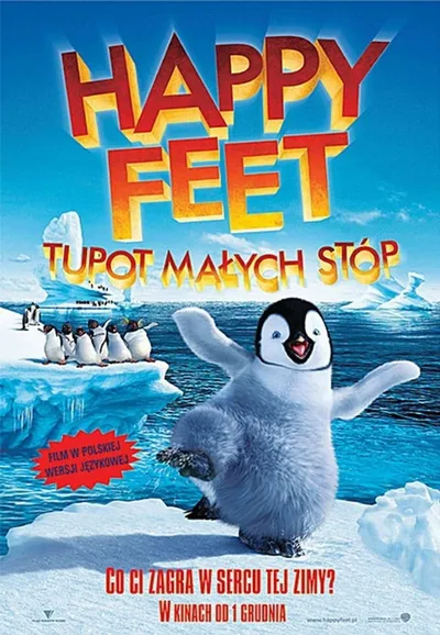 Happy Feet: Tupot małych stóp / Happy Feet (2006) PL.1080p.HDTV.H264-wasik / Dubbing PL